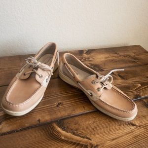 Sperry brown Leather loafers/ boat shoes
